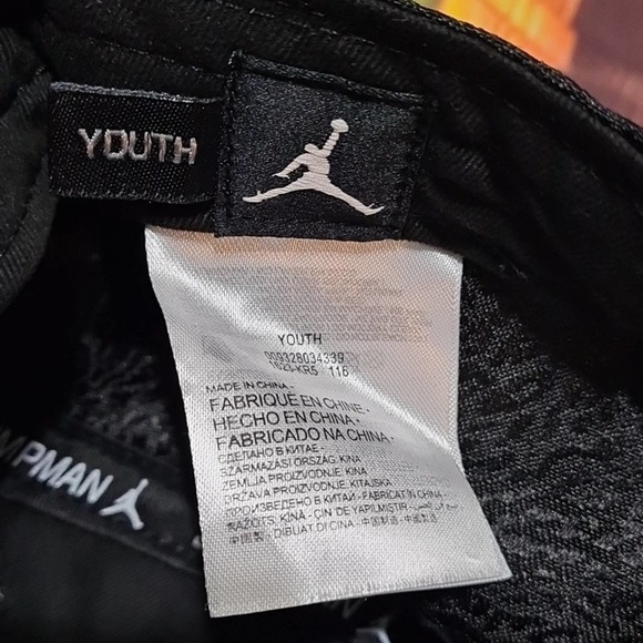 Jordan Jumpman‎ Black Red Hat Youth - Picture 4 of 10